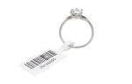 Flexible RFID Sticker Tags Anti Theft 860 - 960MHZ ROSH Certification