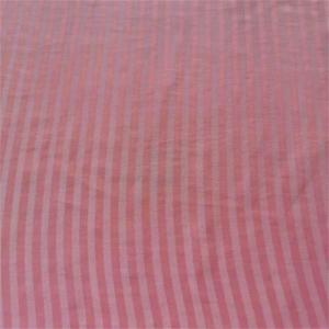 China 104gsm Women Suit Fabric Jacquard Stripe Sea Island Filament Polyester Fabric 50dx75d wholesale