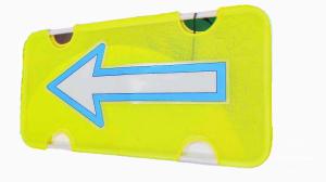 China Waterproof EL Iron Bracket LED Arrow Board wholesale