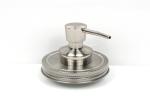 Mason Jar Lotion Dispenser Pump Top , Clip Lock Stainless Steel Lotion Pump