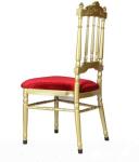 Contemporary Aluminum Gold Chiavari Chairs With Cushions 5cm