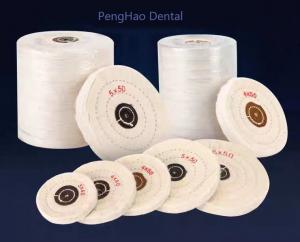 China Cotton Buffing Cloth Wheel for Jewelry Polishing/dental polishing cotton wheel wholesale