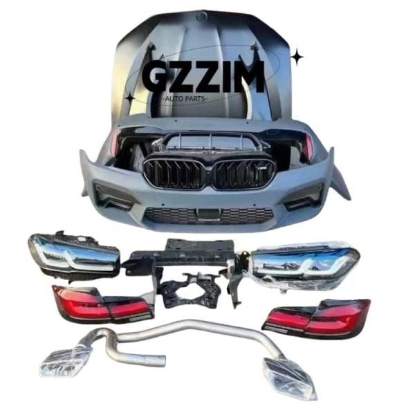 BMW Upgrade Parts Full Sets of Plastic Bumpers Hood Fender Light for F18 Upgrade