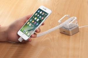China COMER security acrylic alarm display holder for handphone retail stores wholesale
