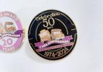 Plated Metal Crafts Customized Hard Enamel Lapel Pin Business Gifts Metal Logo