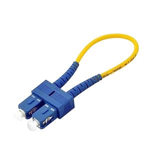 China Duplex Singlemode SC/UPC 2.0mm Fiber Optic Loopback Cable wholesale