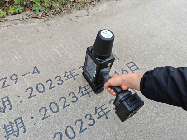 Construction Industry Industrial Large Character Inkjet Printer Concrete