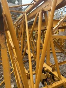 China ISO9001 Certified 12T Used Tower Crane Model 7025-12 in Good Condition for 21 Years wholesale