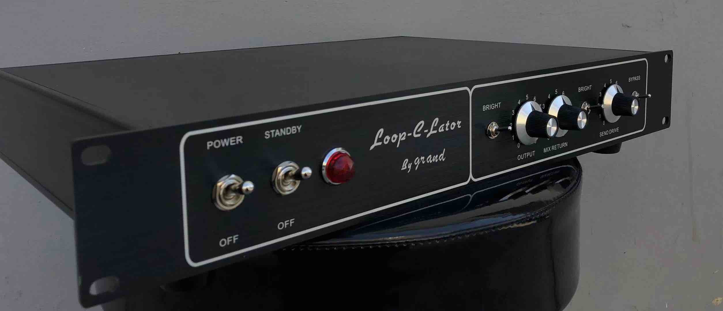 Custom Loop Tube Drive Grandlator Tube Buffered Effects Loop Owned by Grand Amplifier JJ Tubes