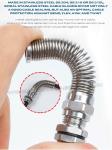 Hermetic IP68 Stainless Steel Metric Cable Glands Type 304/316/316L M12~M50 with