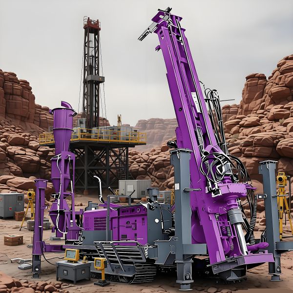 Reverse Circulation Drilling Rig Power 132KW Hydraulic Core Drilling Rig Crawler Drilling Machine