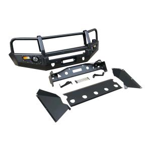 China 2009-2024 Volkswagen Amarok Winch Bull Bar Front Bumper Rear Bumper with Tire Carrier Jerrycan Holder Protection and Decoration wholesale