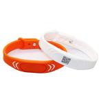 TK4100 EM4200 T5577 Silicon Waterproof RFID Wristband For Event Management
