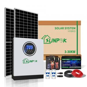 China Complete Set 10Kw 15Kw 20KW Solar Panels System Solar Energy Home System 30KW wholesale