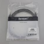 Al - Mylar Cat6a Shielded Patch Cable 300V Voltage For Routers / DSL Modems