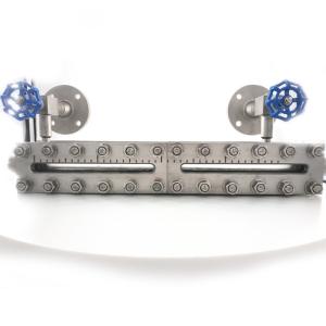China Reflective Sight Glass Plate Level Gauge DN20 3/4&quot; Flange , Sealed And Reliable wholesale