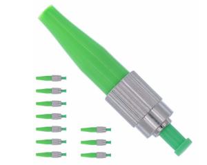 China Quick Fiber Optic Connectors APC 0.9mm Ceramic Ferrule 850 - 1310nm Wavelength wholesale