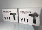 Custom Logo 24W Fascia Massage Gun Electronic Vibration Red