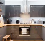 Customized Veneer Color Lacquer Surface Treatment for Kitchen Furniture