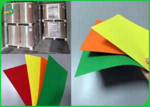 China Smooth Surface 180g 220g Red Green Yellow Bristol Card For Greeting Card Making on sale