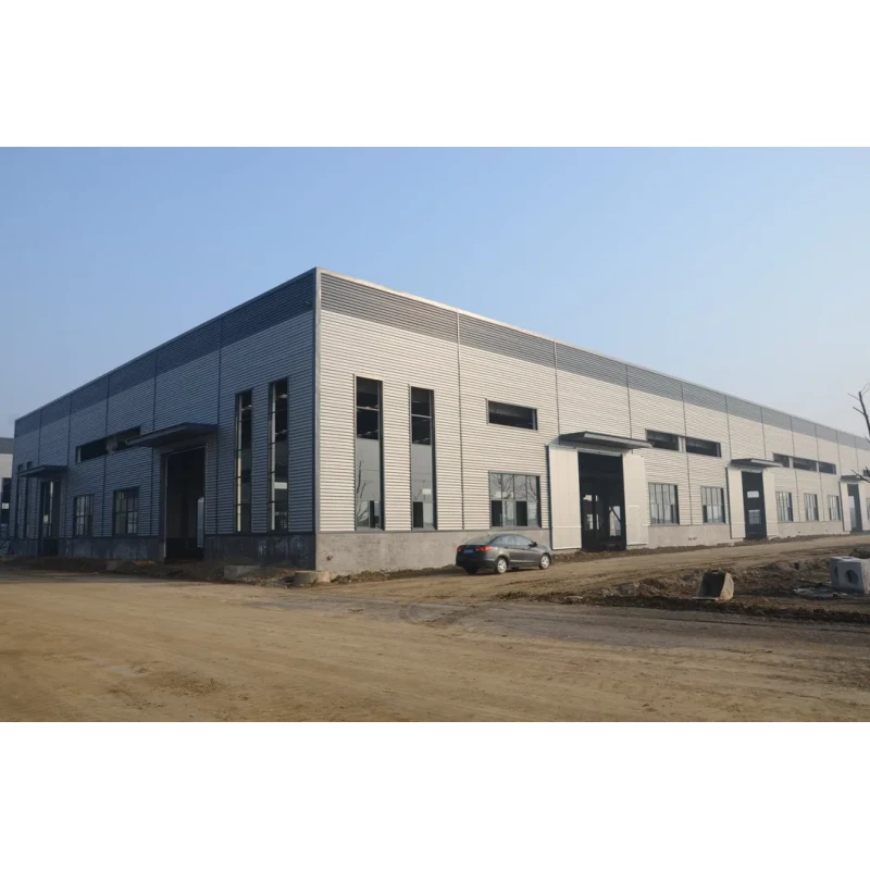 Prefabricated Steel Structure Industrial Workshop Building with CE Certificate Customized Size and Seismic Grade 8
