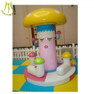 China Hansel  Electric mushroom carousel for baby indoor toddler soft play item on sale