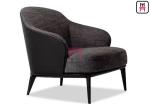 Comfortable Black Leather Armchair 79 * 86 * 80cm Size For Office / Lobbies