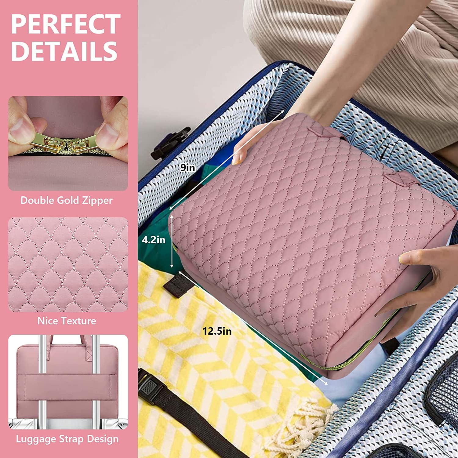 High Quality top sales bags completely detachable independent toiletry bags