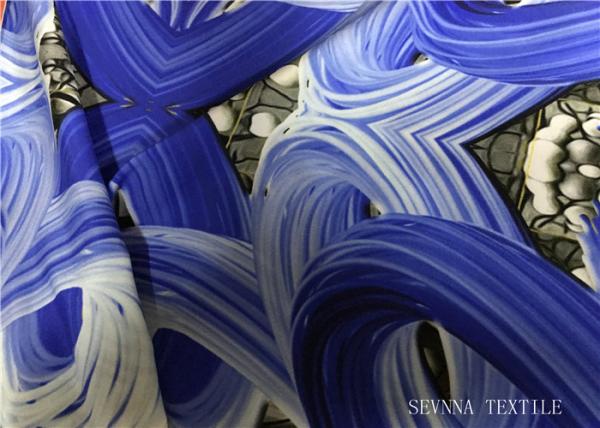 Nylon Screen Printing Double Knit Jersey Fabric , Solid Bodysuits Lightweight