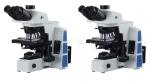 Binocular Light Laboratory Biological Microscope 187mm X 168mm Stage Moving