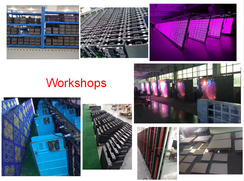 High Definition DC4.2V P2 Indoor Led Display 4K TV Panel Video Wall