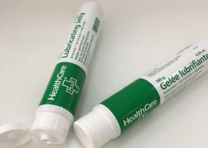 China Flexo Printing Laminated Tube Packaging For Jelly With Flip Top Cap wholesale