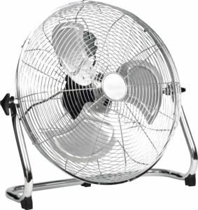 China High Velocity 18 Inch Oscillating Metal Blade Fan , 90W Quiet Industrial Table Fan wholesale