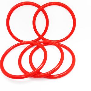 China Red / Brown / Pink Soft Rubber O Rings , Water Pump Circular Rubber Seal on sale