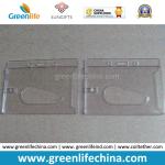 ID/Credit/Bank Card Holder Clear Rigid Plastic Badge Pocket
