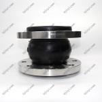 EPDM NR NBR rubber DIN ANIS carbon steel flange type single sphere rubber