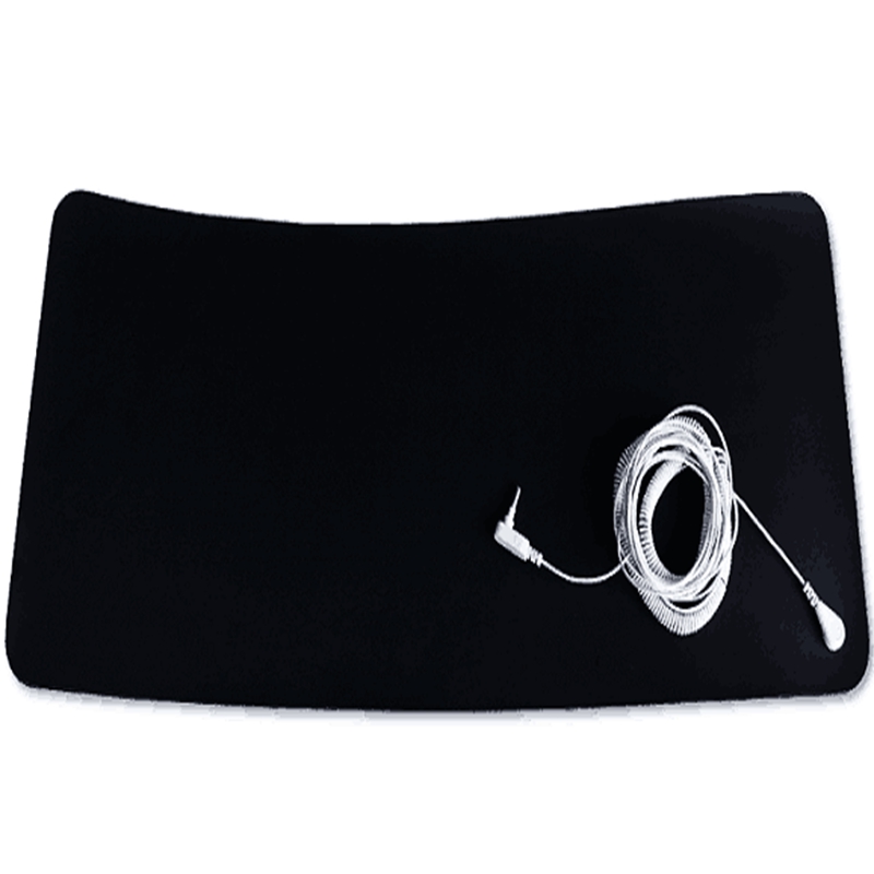 Drop Shipping Customized Silver Bed Sheet Cotton Grounding Cord Conductive Earthing for Healthy Sleep Best Flat Sheets Safety