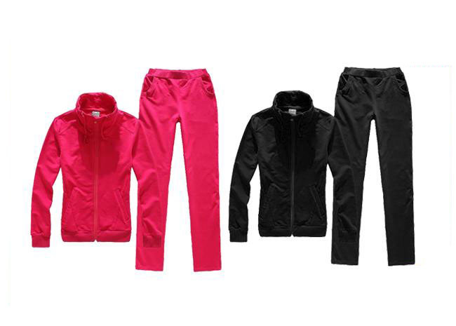 Pure Colour Velvet Youth Sports Uniforms , Long Sleeves Hooded Casual Sportswear