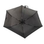 Small Black 6 Ribs Automatic Open And Close Umbrella With Super Light Weight