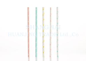 China Cake Pops Smoothie Paper Straws Christmas Paper Drinking Straws Customized Pattern wholesale