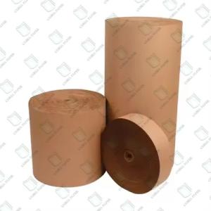China 200gsm-440gsm Kraft Paper Rolls Unbleached Brown Kraft Cardboard wholesale