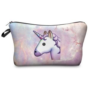 China Custom Travel Essential Unicorn Print Waterproof Toiletry Wash Bags wholesale