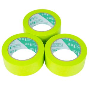 China Green Masking Tape Uv Resistance 30 Days High Temperature 120 Degrees Washi Paper Painter Tape For Car Automotive Painting wholesale