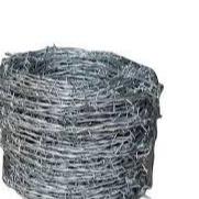 China 4 Point Metal Netting Mesh Galvanized Steel Barbed Wire Rustproof  45g/Mm2 Zinc on sale