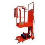 Orange 3m Semi Electric Order Picker Warehouse Stock Picker Lift