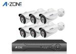 Remote 6 Channel IP CCTV Camera Kits 2MP High Definition Security Camera System
