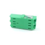 Standard Flange 2-Port Earless LC APC Fiber Optic Adapter for Optical Fiber