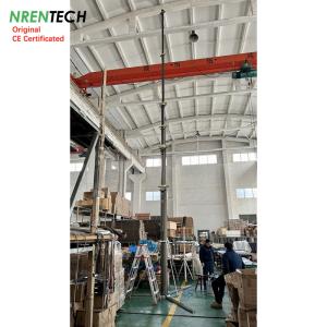 China 20m lockable pneumatic telescopic mast 30kg payloads-3.7m closed height-for antenna wholesale