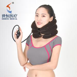 China 2020 relieve fatigue CE certified cervical vertebra tractor Stiff Neck Cervical Traction Collar Neck Brace/Support wholesale