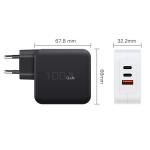 100W GaN Charger for Laptop QC3.0 Charging Port 1A 2C PD OEM